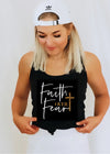 Faith over Fear Animal Print TANK - Clothed in Grace